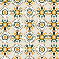 Geometric Ellipse Patterns vector