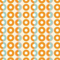 Geometric Ellipse Patterns vector