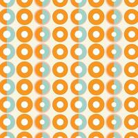 Geometric Ellipse Patterns vector