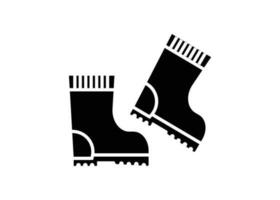 Boot icon clipart design template illustration isolated vector