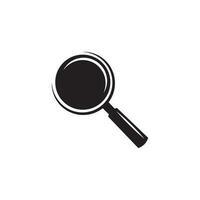 Magnifier vector flat isolated image.