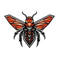 Intricate insect illustrations in hand-drawn style, perfect for captivating logo designs. Nature-inspired, unique, and visually striking vector