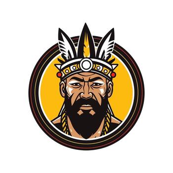 A powerful and dynamic Viking head vector clip art illustration, with a fierce expression and intricate helmet, guaranteed to add impact to your designs and captivate attention