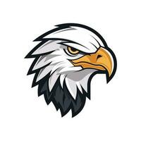 Eagle logo vector clip art illustration