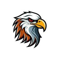 Eagle logo vector clip art illustration