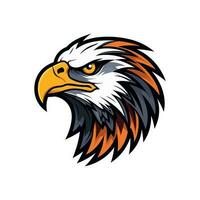 Eagle logo vector clip art illustration