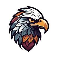 Eagle logo vector clip art illustration