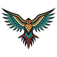 Eagle logo vector clip art illustration