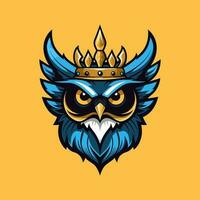 A wise and mysterious owl vector clip art illustration, symbolizing knowledge and intuition, perfect for educational materials and spiritual designs