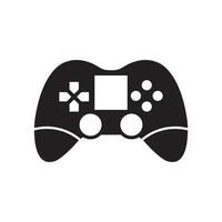 Joystick controller. Gamer controlling device vector icon.