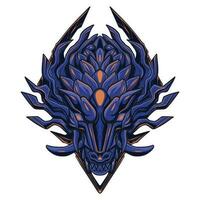 Dragon illustration art vector
