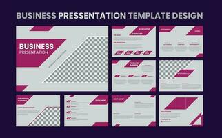 Business Pressentation Design vector