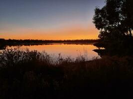 Cobar Reservoir, NSW, Australia photo