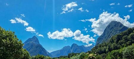 Milford Sound, Southland, New Zealand photo