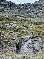 Homer Tunnel in New Zealand photo