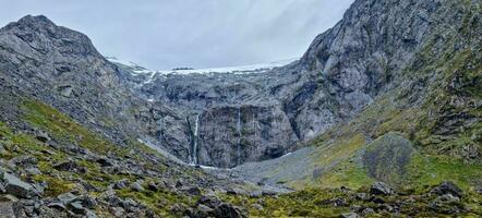 Homer Tunnel in New Zealand photo