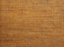 Burlap texture for background created with Generative AI technology photo