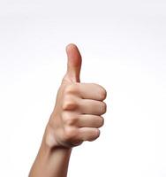 thumb up Space for text created with technology photo