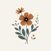 Flat Flora design 1.3 vector