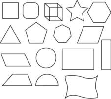 geométrico formas vector imagen