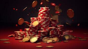 Casino Slot Machines concept. photo