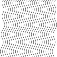 vertical curly lines. Abstract monochrome background. Vector illustration isolated on white background.