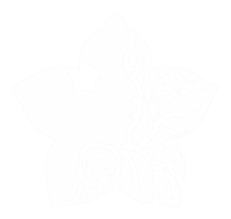 dekorativ blad, blomma, och kvinna ansikte i de blomformad illustration för logotyp typ, konst illustration eller grafisk design element. formatera png