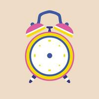 Best Cubism A Clock Illustration vector