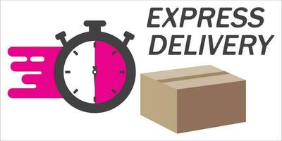 express delivery icon vector illustration