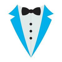 tuxedo, mens suit icon vector illustration symbol