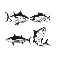 tuna fish vector