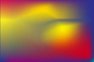 Abstract blurry gradient mesh background bright colors. vector