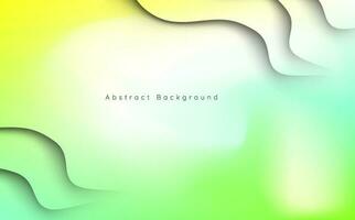 Abstract gradient shape pastel color background design vector