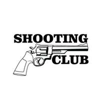 shhoting club logo vector design