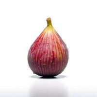 Fresh fig isolated on white background. photo