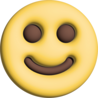 emoticones 3d sonrisa png archivo