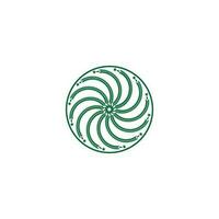 Circle graphic vector design