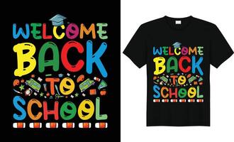 vector espalda a colegio impresión Listo niños escuela,cartel,taza,t camisa diseño