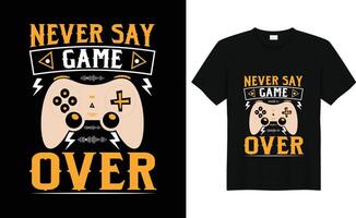 Vector Gaming quotes  t shirt  Poster  Mug Design