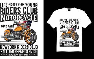 Vintage motorcycle printing for clothing, t-shirt graphics, vectors t-shirt design