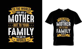madres día amor mamá t camisa diseño mejor de venta gracioso camiseta diseño tipografía creativo personalizado camiseta diseño vector