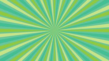 abstract sunburst green pattern background for modern graphic design element. shining ray cartoon with colorful for website banner wallpaper and poster card decoration vector