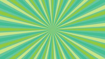 abstract sunburst green pattern background for modern graphic design element. shining ray cartoon with colorful for website banner wallpaper and poster card decoration vector