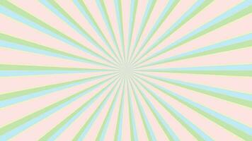 abstract sunburst green and pink pattern background for modern graphic design element. shining ray cartoon with colorful for website banner wallpaper and poster card decoration vector