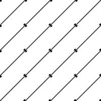 Seamless geometric diagonal pattern decorated with bow ties for tiles, fabric stripes, clothing, and tablecloths. vector