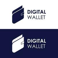 Vector Digital Wallet Logo Template