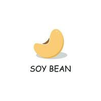 Soybean Logo Template with Modern Concept vector