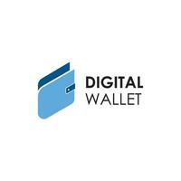 Vector Digital Wallet Logo Template