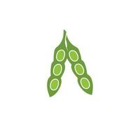 Soybean Logo Template with Modern Concept vector