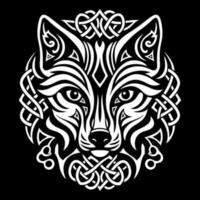 Fox celtic knot vector